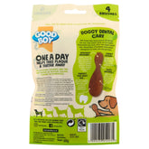 GOODBOY CHOMPERS DENTAL TOOTHBRUSH SMALL 4/PK 60G